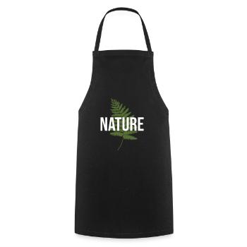 natuur - Keukenschort - zwart - Voor - AI Model Male 185 dark (185cm)