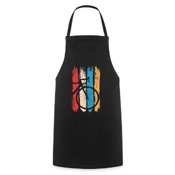 Road bike bike bikepacking gravel bike - Cooking Apron - black - Front - AI Model Male 185 dark (185cm)