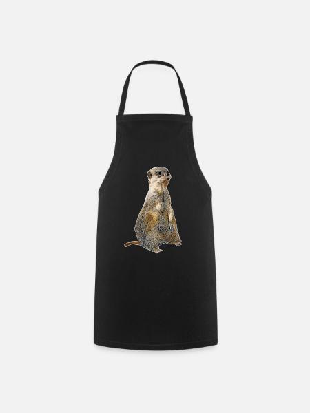 suricate - Tablier de cuisine - noir