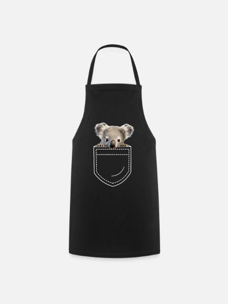 Koala Koala Ours - Tablier de cuisine - noir