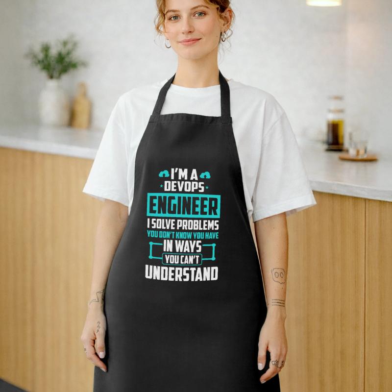 DevOps Engineer I Solve Problems You Cant Cooking Apron