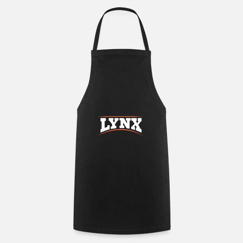 lynx - Tablier de cuisine - noir