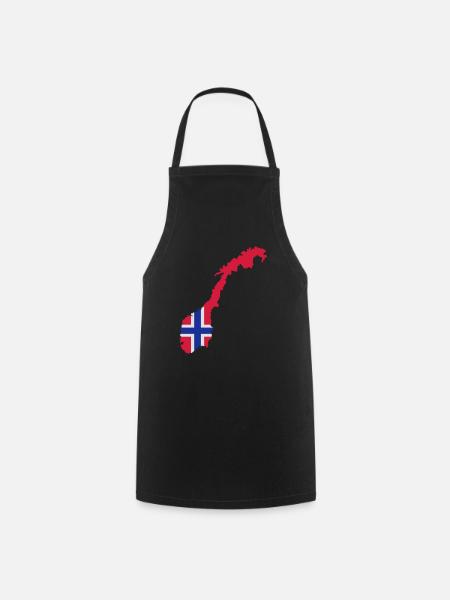 Norwegen - Kochschürze - Schwarz