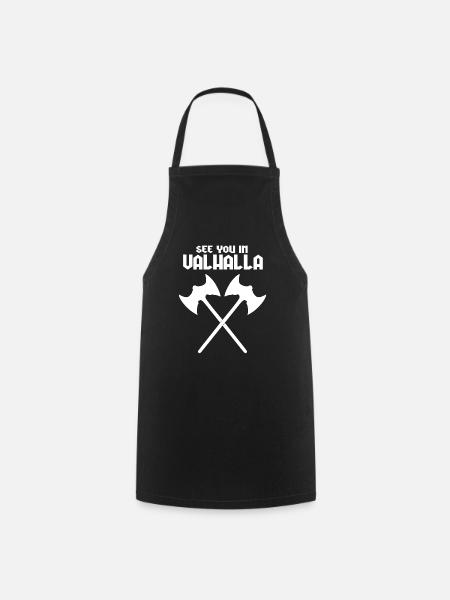 citation viking - Tablier de cuisine - noir