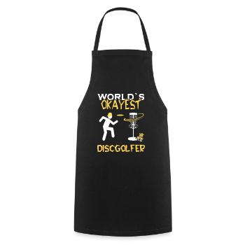 Frisbee Ultimate-Frisbee Discgolfer Frisbee - Cooking Apron - black - Front - AI Model Male 185 dark (185cm)