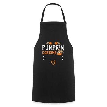 Pumpkin Costume - Thanksgiving - Kochschürze - Schwarz - Vorne - AI Model Male 185 dark (185cm)