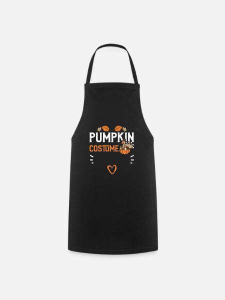 Pumpkin Costume - Thanksgiving - Kochschürze - Schwarz