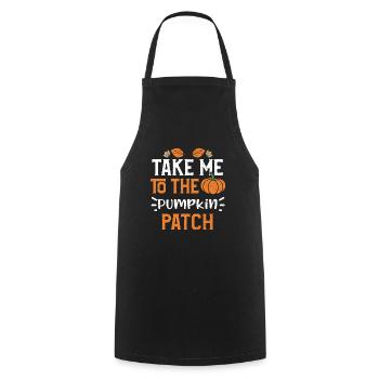 Take Me To The Pumpkin Patch - Cooking Apron - black - Front - AI Model Male 185 dark (185cm)