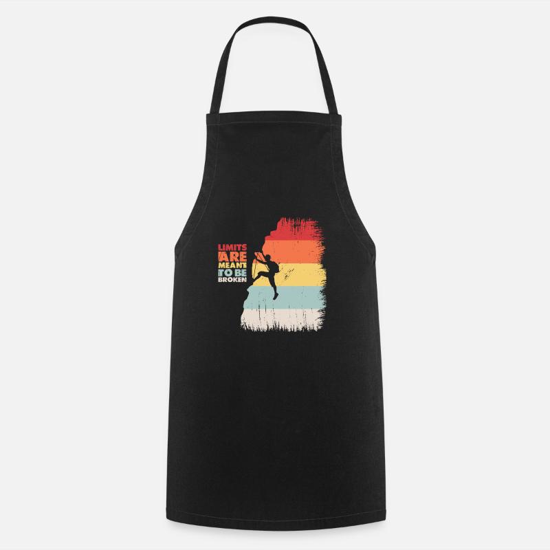 Climb - Cooking Apron - black