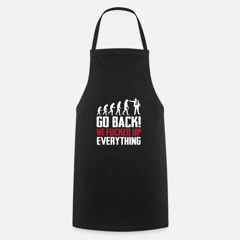 evolution - Cooking Apron - black