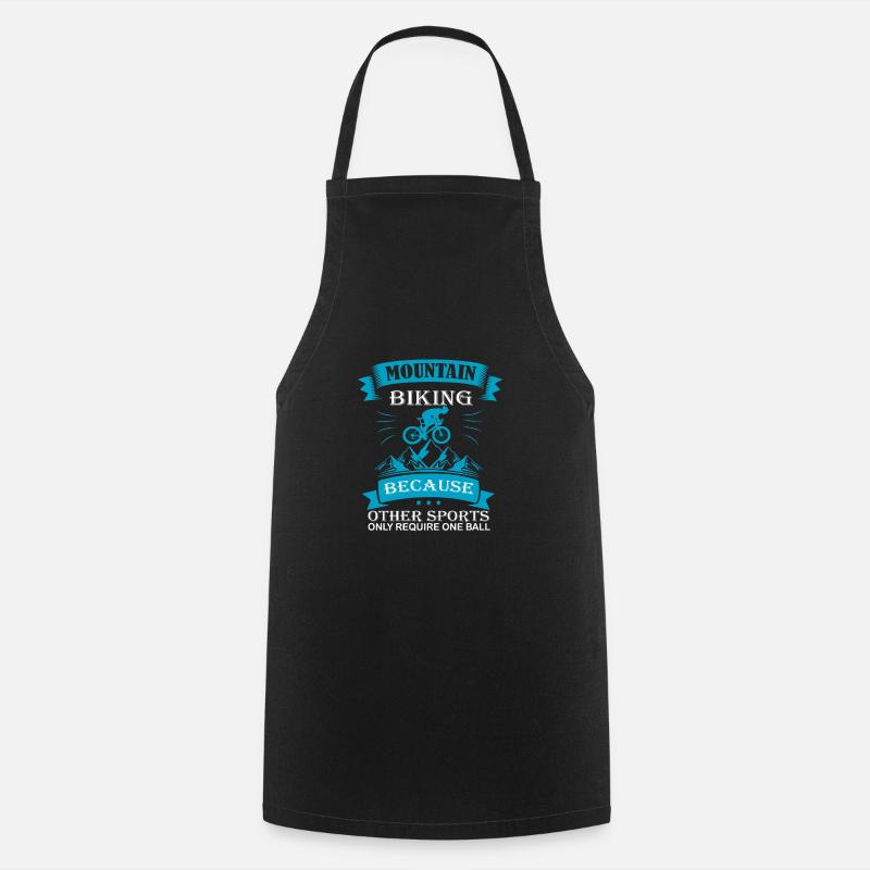 Mountain biking - Cooking Apron - black
