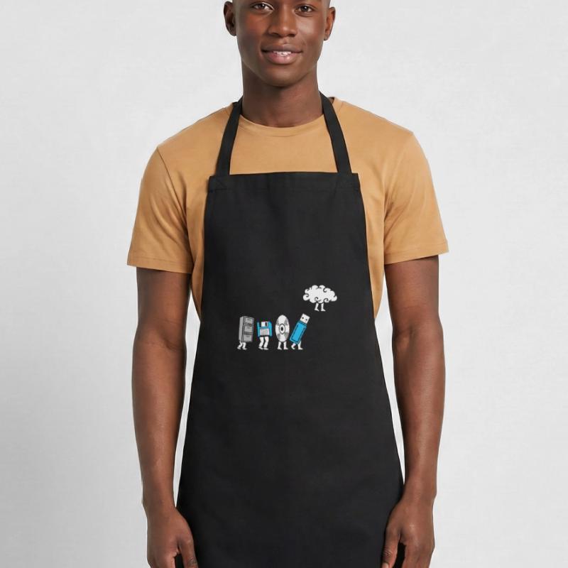 Cloud Computing Evolution Computer Development Cooking Apron