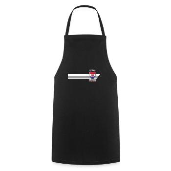 Croatia Hrvatska Patriotism Football Fan Jersey - Cooking Apron - black - Front - AI Model Male 185 dark (185cm)