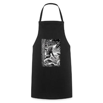 Remember the Nephilim - Cooking Apron - black - Front - AI Model Male 185 dark (185cm)