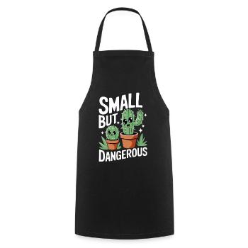 Cactus Cacti Desert Plant - Cooking Apron - black - Front - AI Model Male 185 dark (185cm)