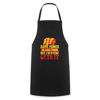 Black humor communism satire funny gift - Cooking Apron - black - Front - AI Model Male 185 dark (185cm)