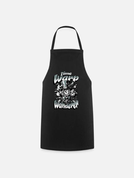Time Warp Wanderer - Cooking Apron - black