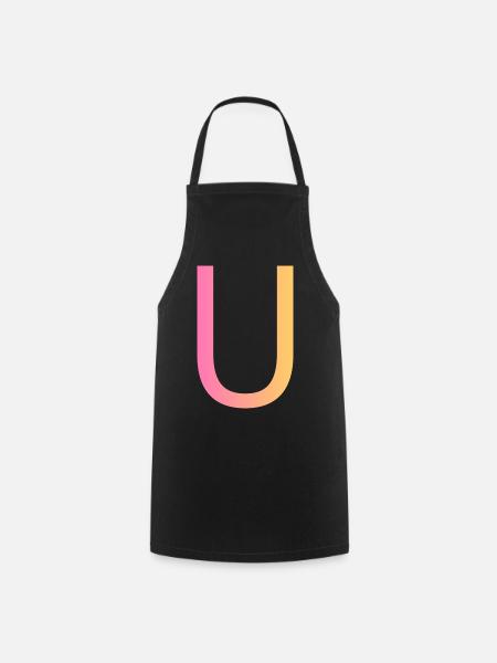 U - Kochschürze - Schwarz