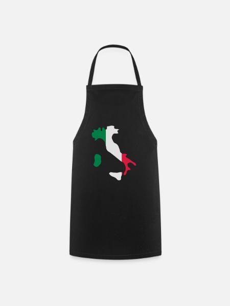 italy - Kochschürze - Schwarz