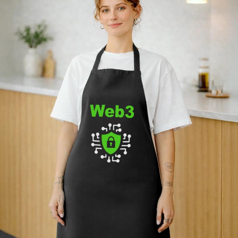 Web3 Cryptocurrency Blockchain Software Developer Cooking Apron