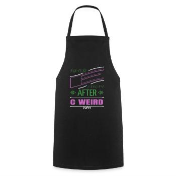 BMX Anniversary Cool Costume Birthday Present Idea - Cooking Apron - black - Front - AI Model Male 185 dark (185cm)