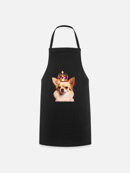 Chihuahua - Kochschürze - Schwarz