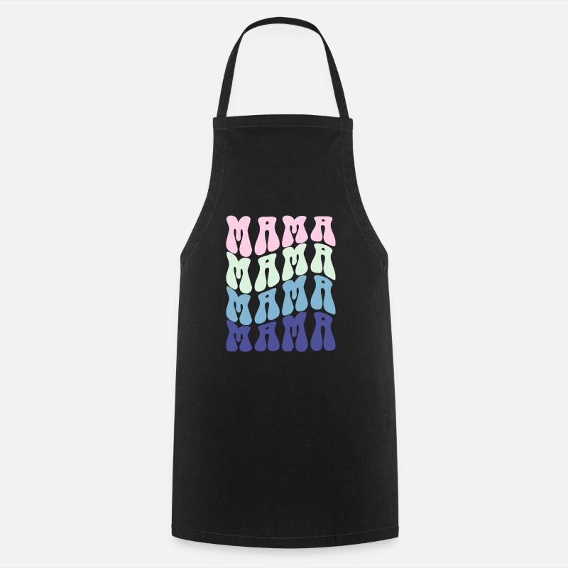 Maman - Tablier de cuisine - noir