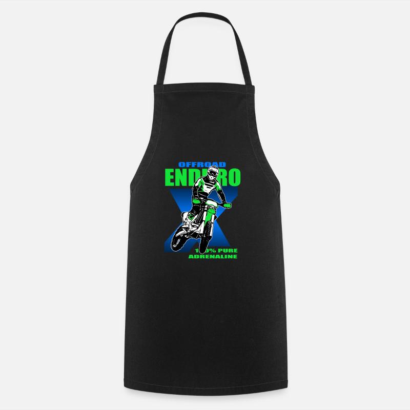 Enduro Offroad - Cooking Apron - black