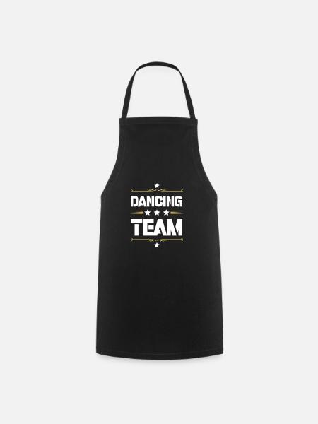Dancing Team - Kochschürze - Schwarz