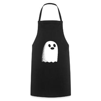 Fantôme - Tablier de cuisine - noir - Devant - AI Model Male 185 dark (185cm)