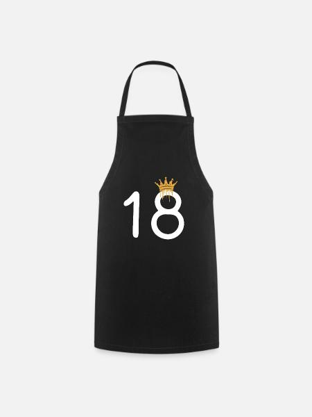 18 - Tablier de cuisine - noir