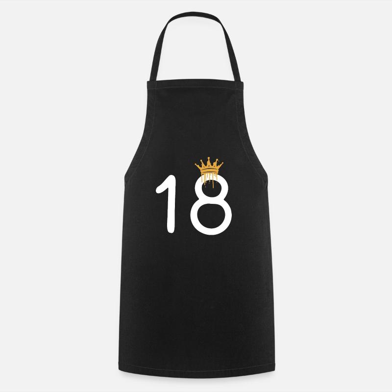 18 - Kochschürze - Schwarz