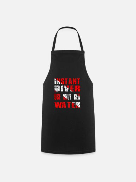 INSTANT DIVER - Kochschürze - Schwarz
