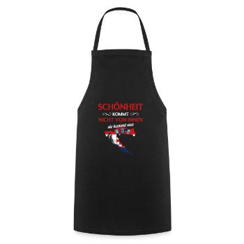 Nationalität Sportmannschaft Fan Kroatien - Kochschürze - Schwarz - Vorne - AI Model Male 185 dark (185cm)