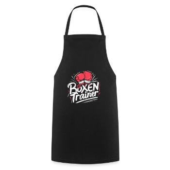 Boxentrainer-Hit Training Zubehör Boxen Fans - Kochschürze - Schwarz - Vorne - AI Model Male 185 dark (185cm)
