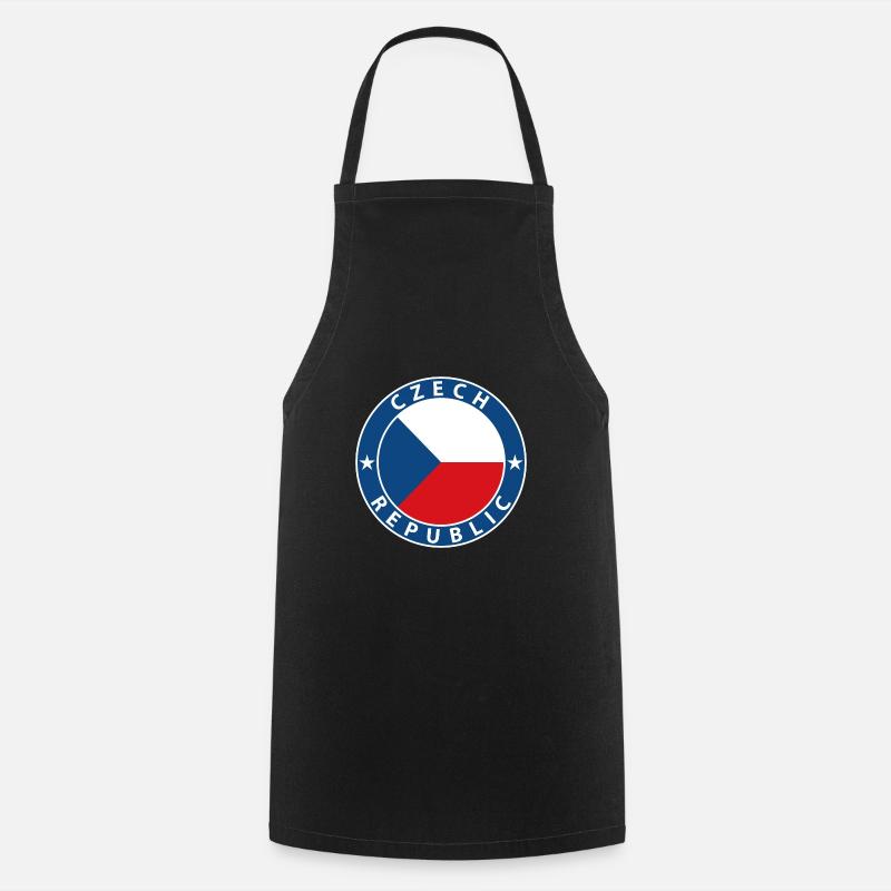 Tchéquie - Tablier de cuisine - noir