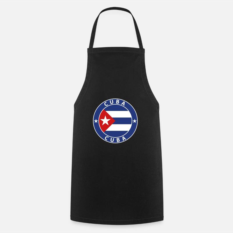 Cuba - Tablier de cuisine - noir