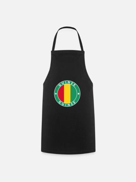 Guinée - Tablier de cuisine - noir