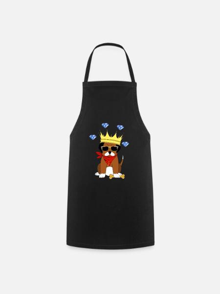 King of dog - Tablier de cuisine - noir