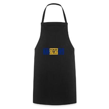 Barbados - Cooking Apron - black - Front - AI Model Male 185 dark (185cm)