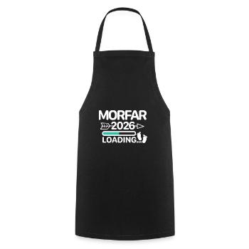 Morefar 2026 Swedish - Cooking Apron - black - Front - AI Model Male 185 dark (185cm)