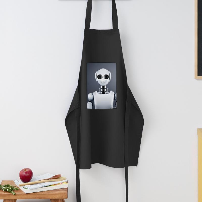 Robot Future Technology Science Android Tablier de cuisine
