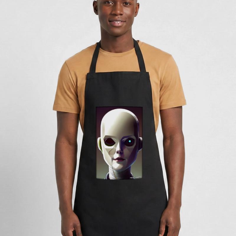 Robot Future Technology Science Android Tablier de cuisine