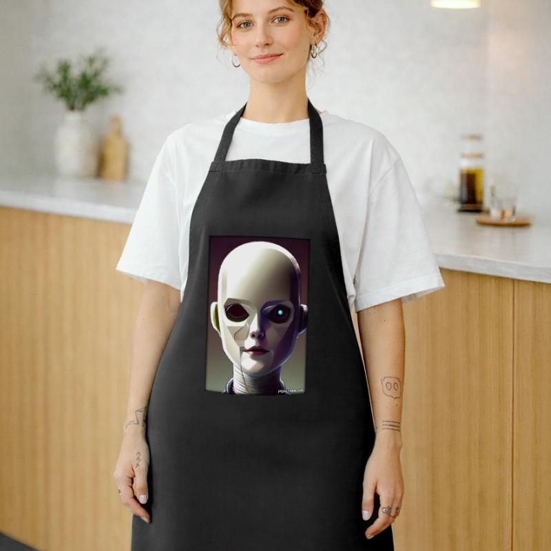 Robot Future Technology Science Android Tablier de cuisine
