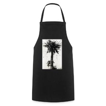 Palm Beach Holiday Summer Sun Sea Travel Holidays - Tablier de cuisine - noir - Devant - AI Model Male 185 dark (185cm)