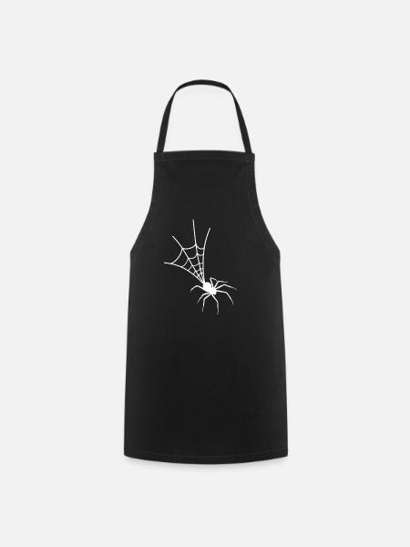 araignée - Tablier de cuisine - noir
