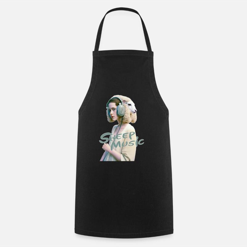 Anthropomorphic 10 Typo - Tablier de cuisine - noir