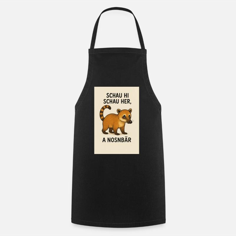Nosnbär - Cooking Apron - black