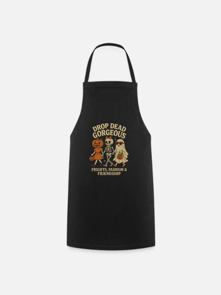 Drop Dead Gorgeous – Halloween Fashion & Friends - Cooking Apron - black