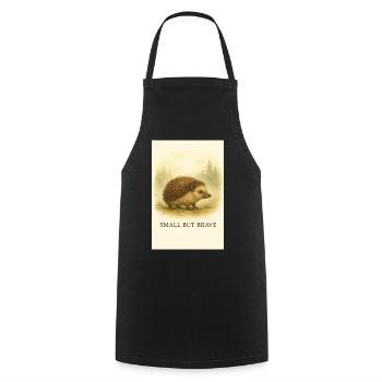 Little Spine Hero - Cooking Apron - black - Front - AI Model Male 185 dark (185cm)